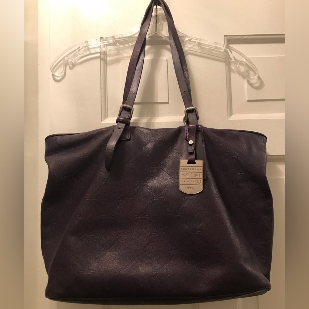 Longchomp LM Cuir Large Tote WITH WEAR